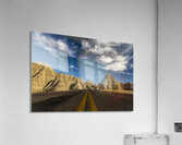 Badlands Freeway Acrylic Print
