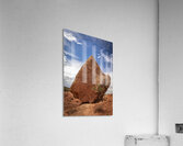 Tilted Rock Acrylic Print