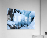 Lake Superior Ice Cavern Acrylic Print
