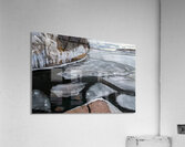 Pancake Ice on Lake Superior Acrylic Print