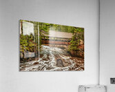 A Bridge Over the Mighty Amnicon River Acrylic Print