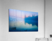 Foggy Sunrise Boundary Waters Minnesota Acrylic Print