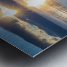 Winter Sunrise Over Lake Superior Metal print