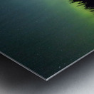 Northern Lights In Action Metal print