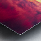 Sunrise Over The Badlands Metal print