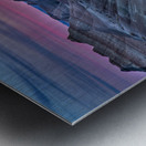 Sunset Over The Badlands Metal print