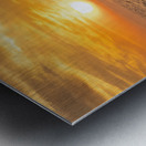 Point Betsie Sunset Over Lake Michigan Metal print