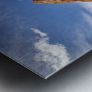 Tilted Rock Metal print