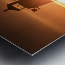 Grand Marais Minnesota Lighthouse Sunset Metal print