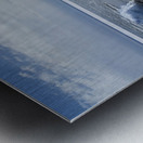 Stack Ice Over Superior Metal print