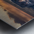 Icy Sunset Metal print