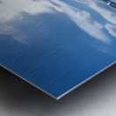 Icy Reflection Metal print