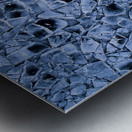 Aerial Icy Lake Superior Abstract Metal print