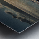 Lake Superior Winter Sunrise Art Metal print