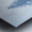 Snowy Frozen Minnesota Island Metal print