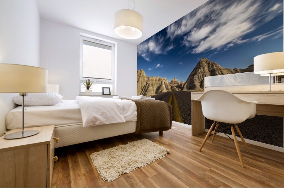 Badlands Freeway Mural print