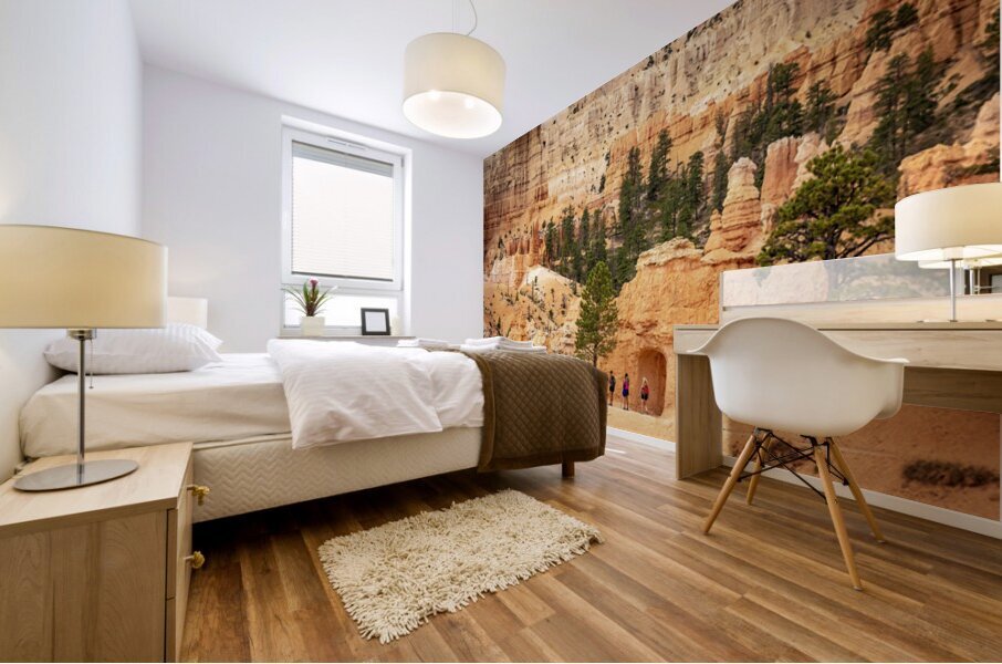 The Pathways of Bryce Mural print