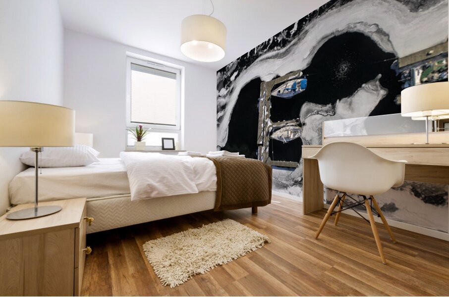 Iced In Minnesota Mural print