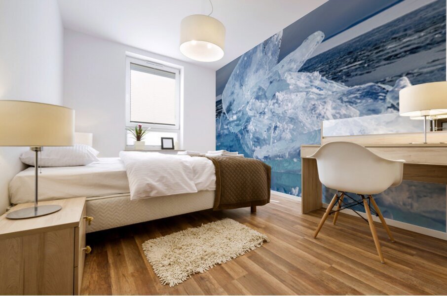 Minnesota Ice Stack Mural print