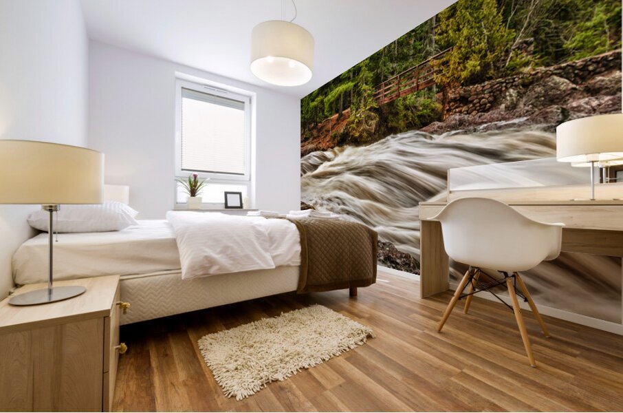 The Mighty Amnicon Rages Mural print