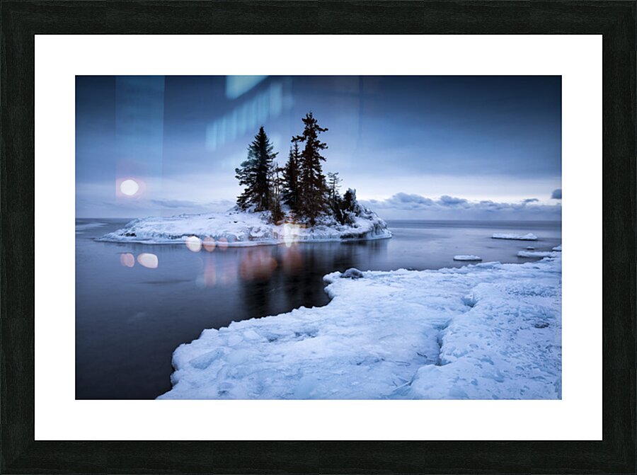 The Islands of Superior Picture Frame print