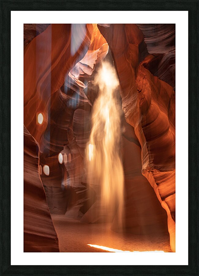 The Ghost Picture Frame print