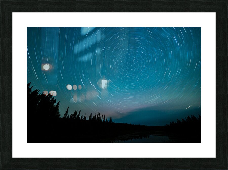 Minnesota Nights Picture Frame print