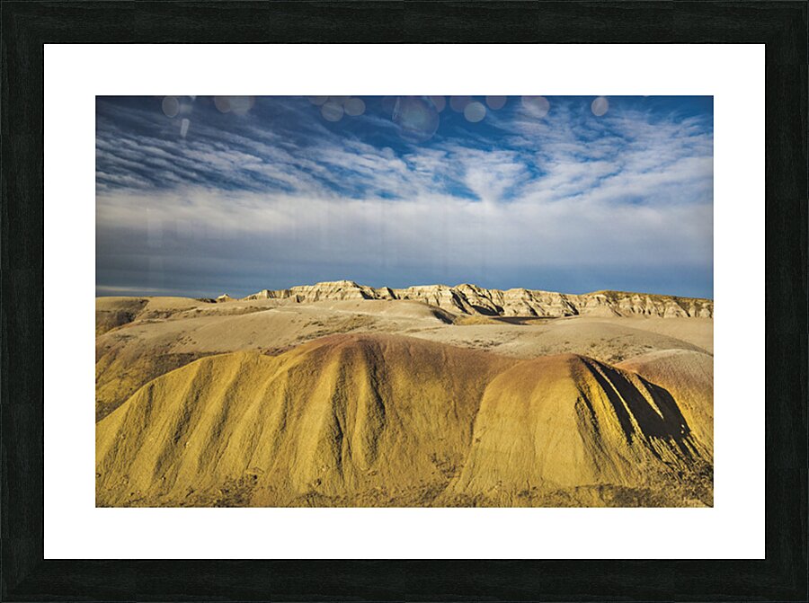 Aliens In The Badlands Picture Frame print