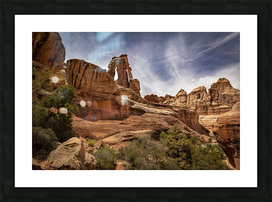 Druid Arch Canyonlands Picture Frame print