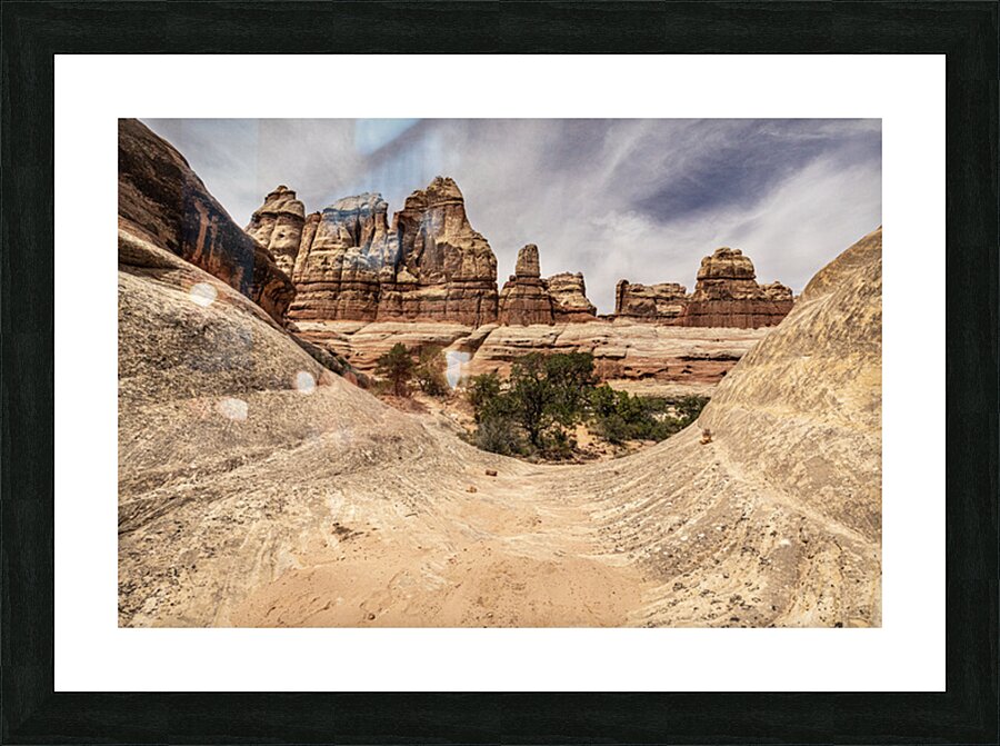 Canyonlands Half Pipe Picture Frame print