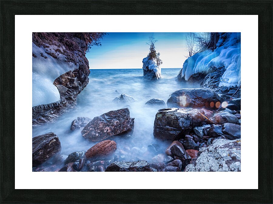 Hidden Cove  Picture Frame print