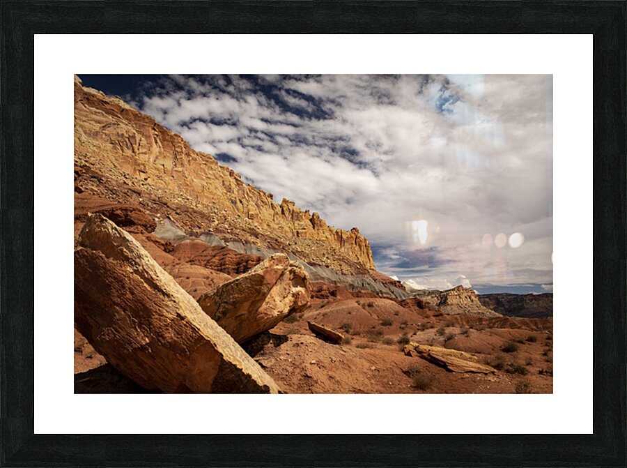 Rock Canyon Picture Frame print