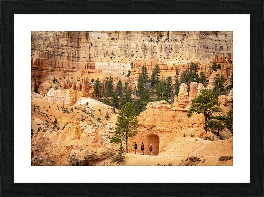 The Pathways of Bryce Picture Frame print