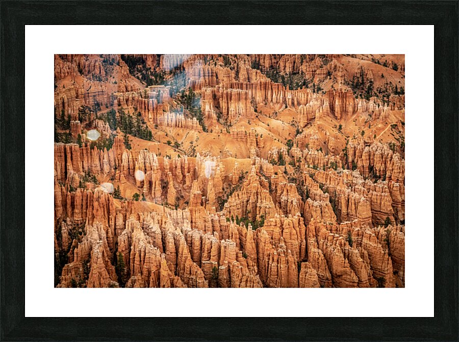 Hoodoos Over Utah Picture Frame print