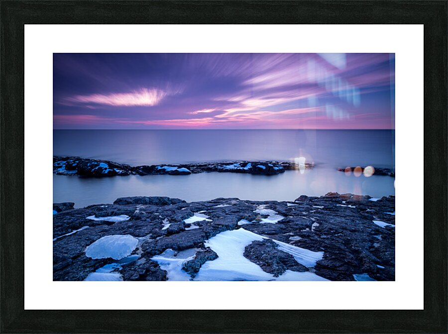 Superior Mornings Picture Frame print