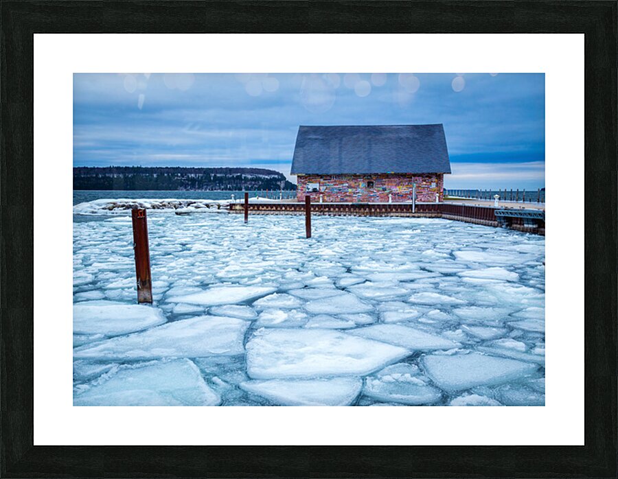 Winter In Ephraim Picture Frame print