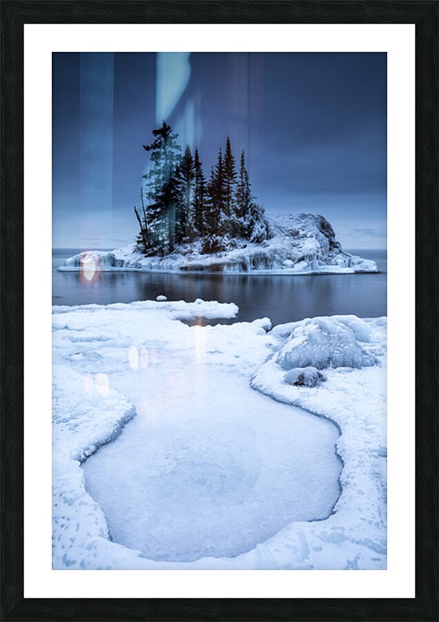 Winter Wonderland on Superior Picture Frame print