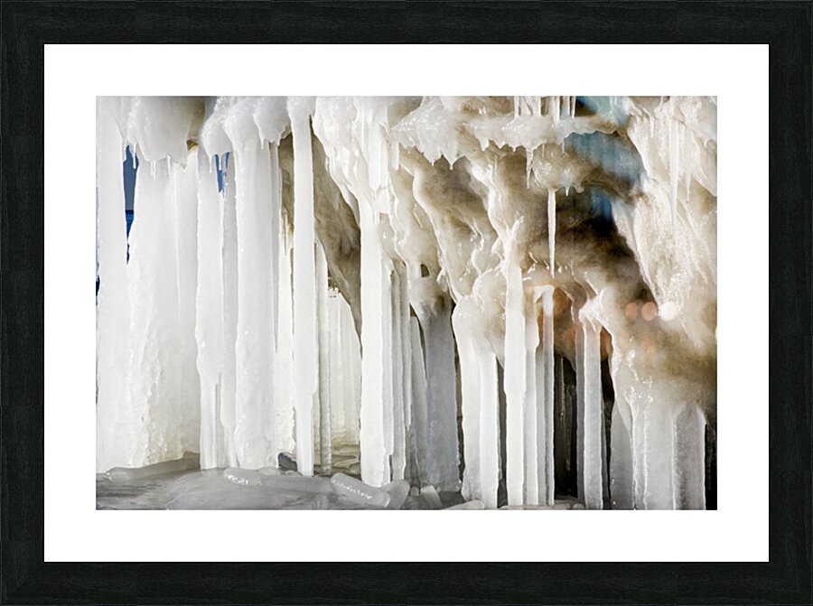 Wisconsin Ice  Picture Frame print