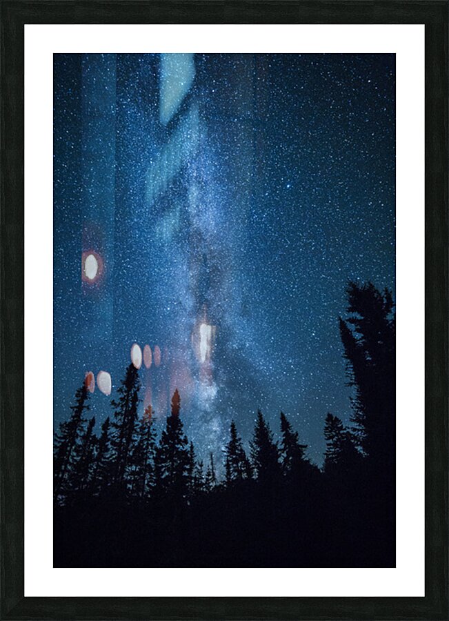 Milky Way over Minnesota Picture Frame print