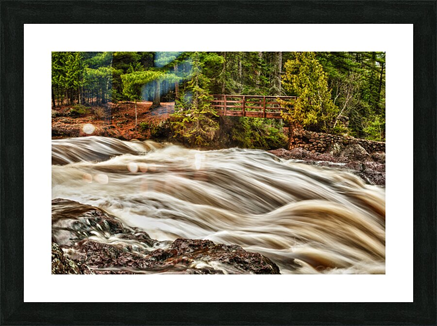 The Mighty Amnicon Rages Picture Frame print