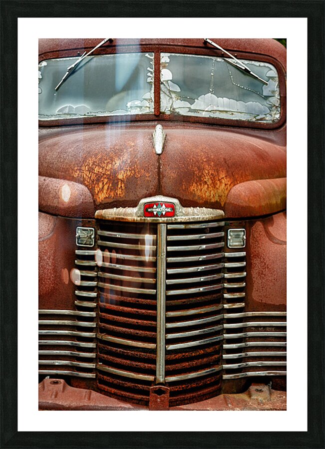 International Harvester Truck  Picture Frame print