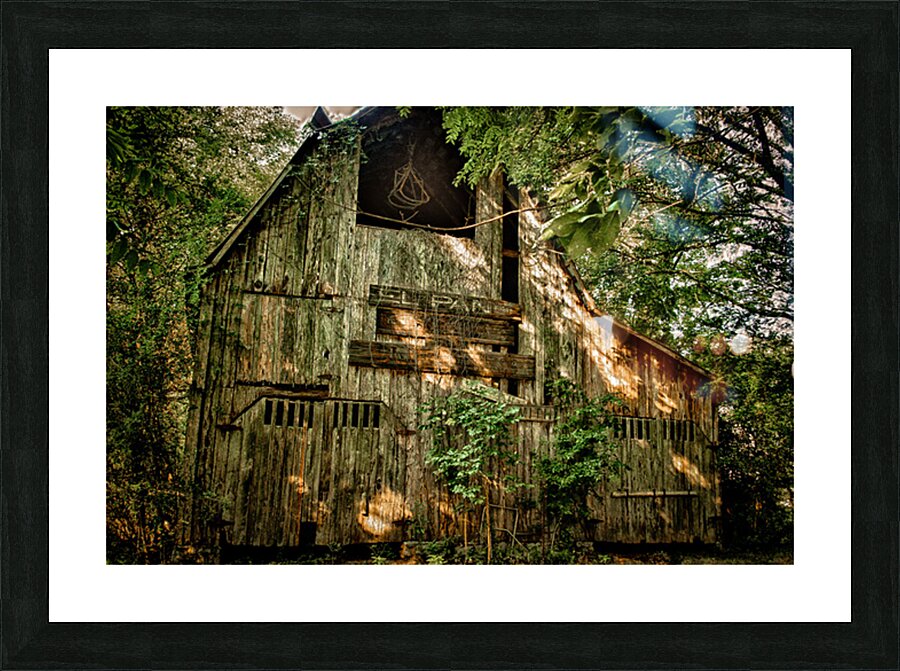 Tennessee Rustic Barn Picture Frame print