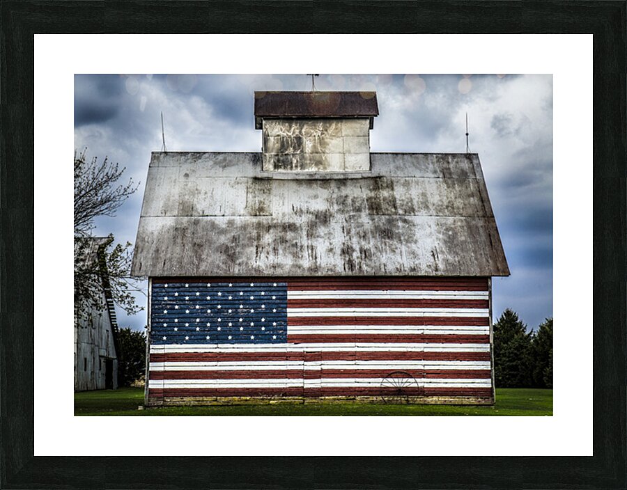 Barn of America Picture Frame print
