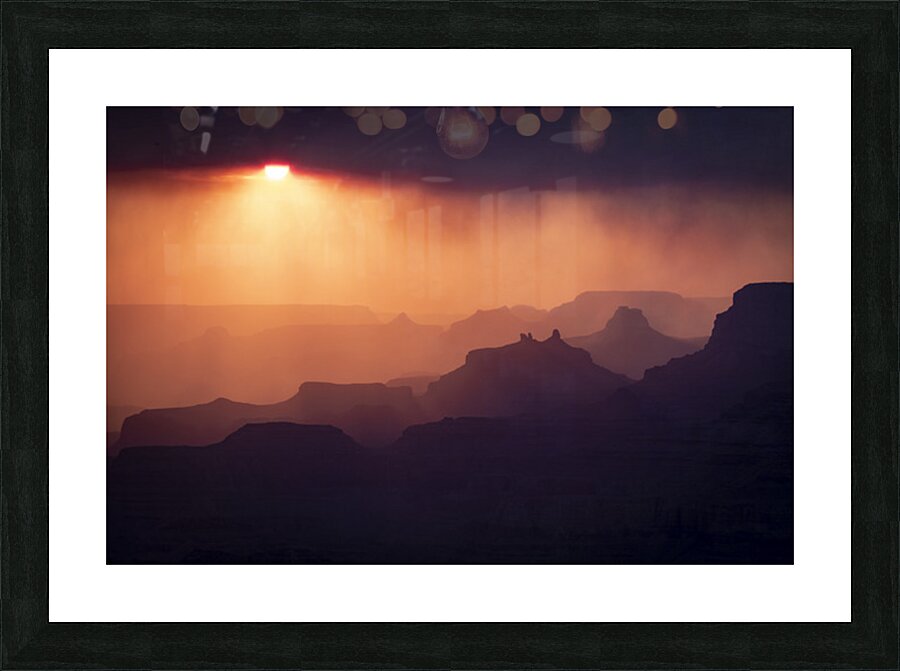 Grand Canyon Sunset Picture Frame print