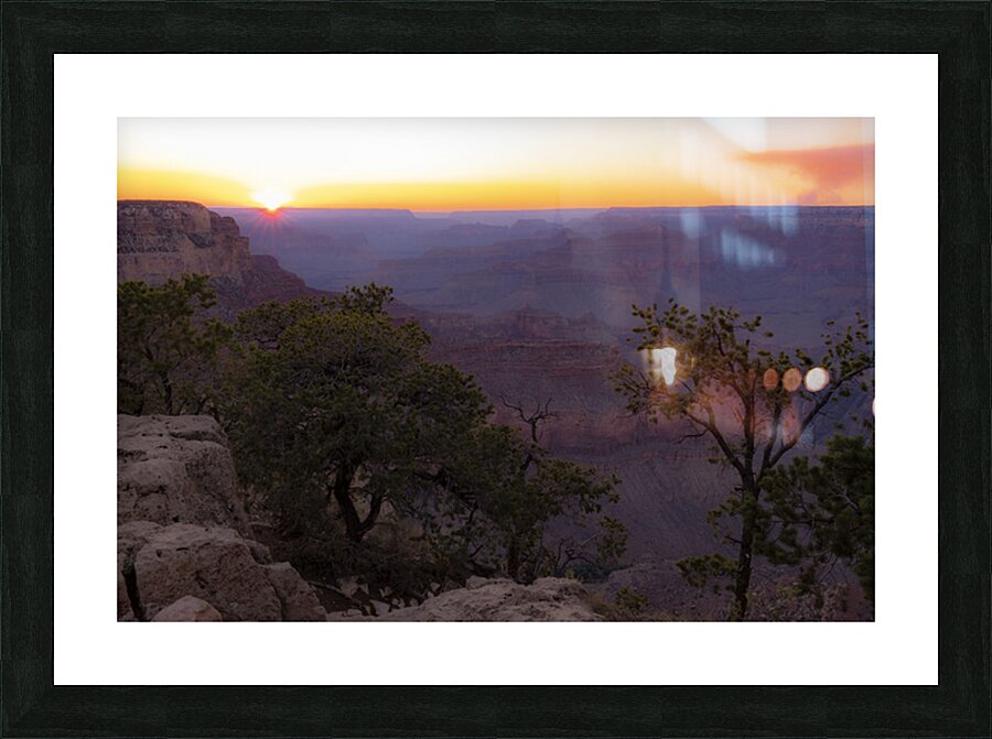 Grand Canyon South Sunset Picture Frame print
