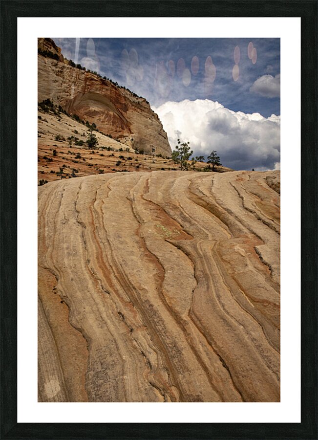 Zion to the Sky Picture Frame print