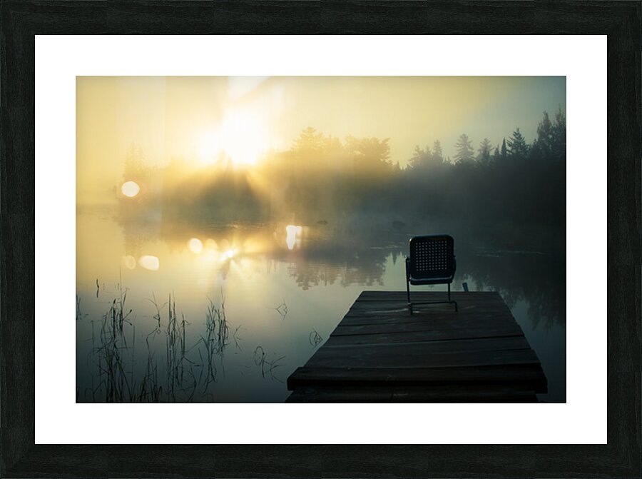 Boundary Waters Sunrise Picture Frame print
