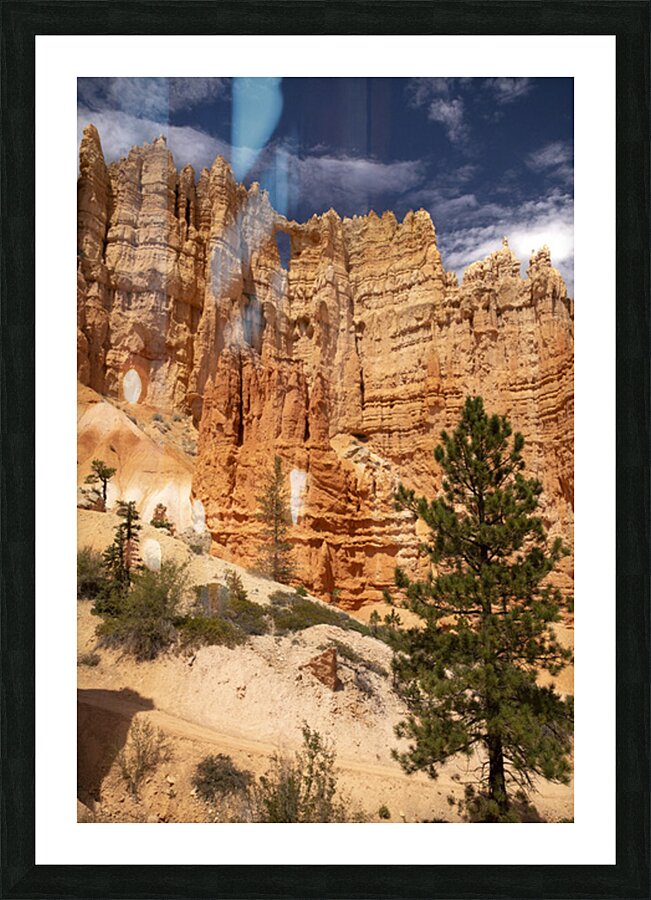 Bryce Canyon National Park Castle Window Picture Frame print