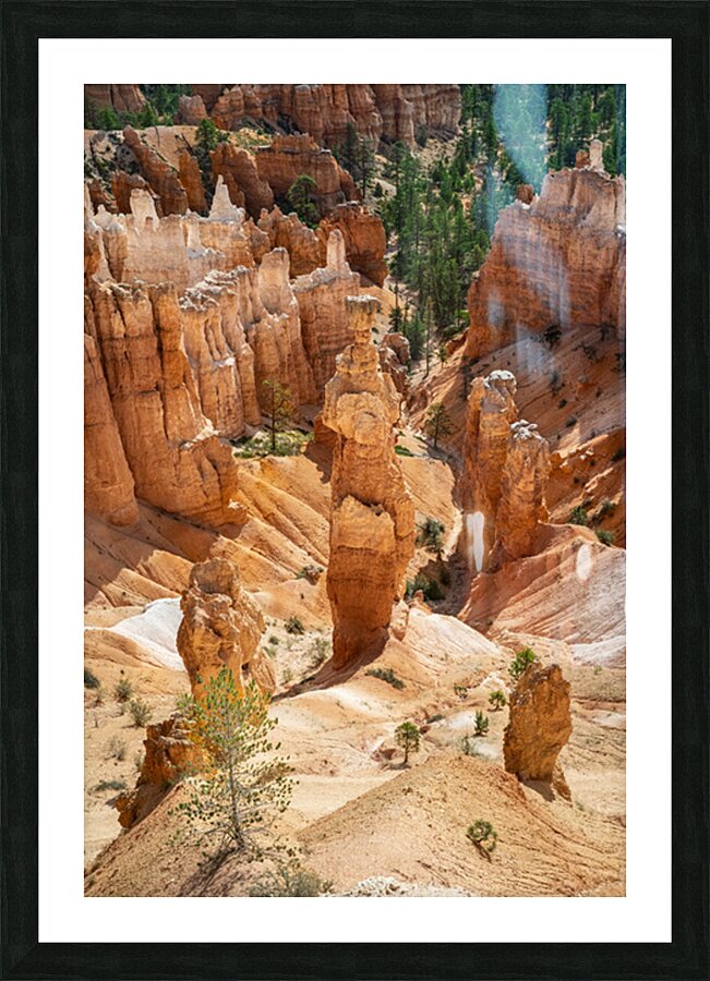 Bryce Canyon National Park Funnel Picture Frame print
