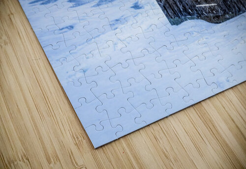 Barn Amongst a Minnesota Snowstorm Kelley McClure puzzle